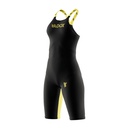 Vadox Bañador Competicion Mujer F14 Open Back Black-Yellow