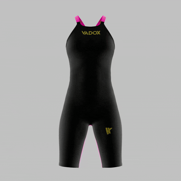 Vadox Bañador Competicion Mujer F14 Closed Back Black-Pink