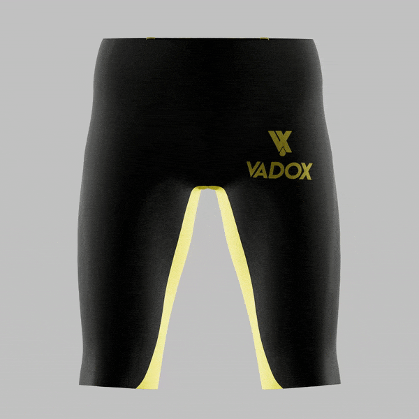 Vadox Bañador Competicion Hombre Jammer Alto Black-Yellow