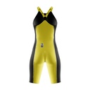 Vadox Bañador Competicion Mujer F14 Closed Back Black-Yellow