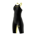 Vadox Bañador Competicion Mujer F14 Closed Back Black-Yellow