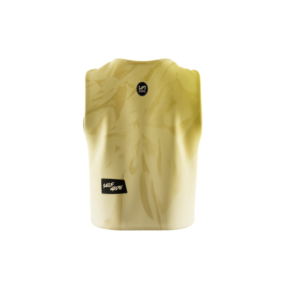 Camiseta Crop Top Sin Mangas Mujer XFIT