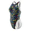 Bañador Natación Mujer Tirante Ancho MUSIC COLOURS