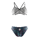 Bikini Natación Mujer Tirante Estrecho VIGORE WORDS