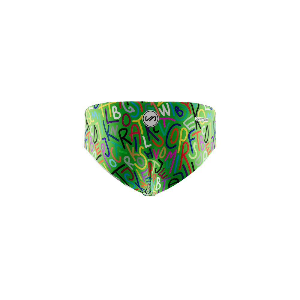 Slip Natación Hombre 10 cm WORDS COLOURS