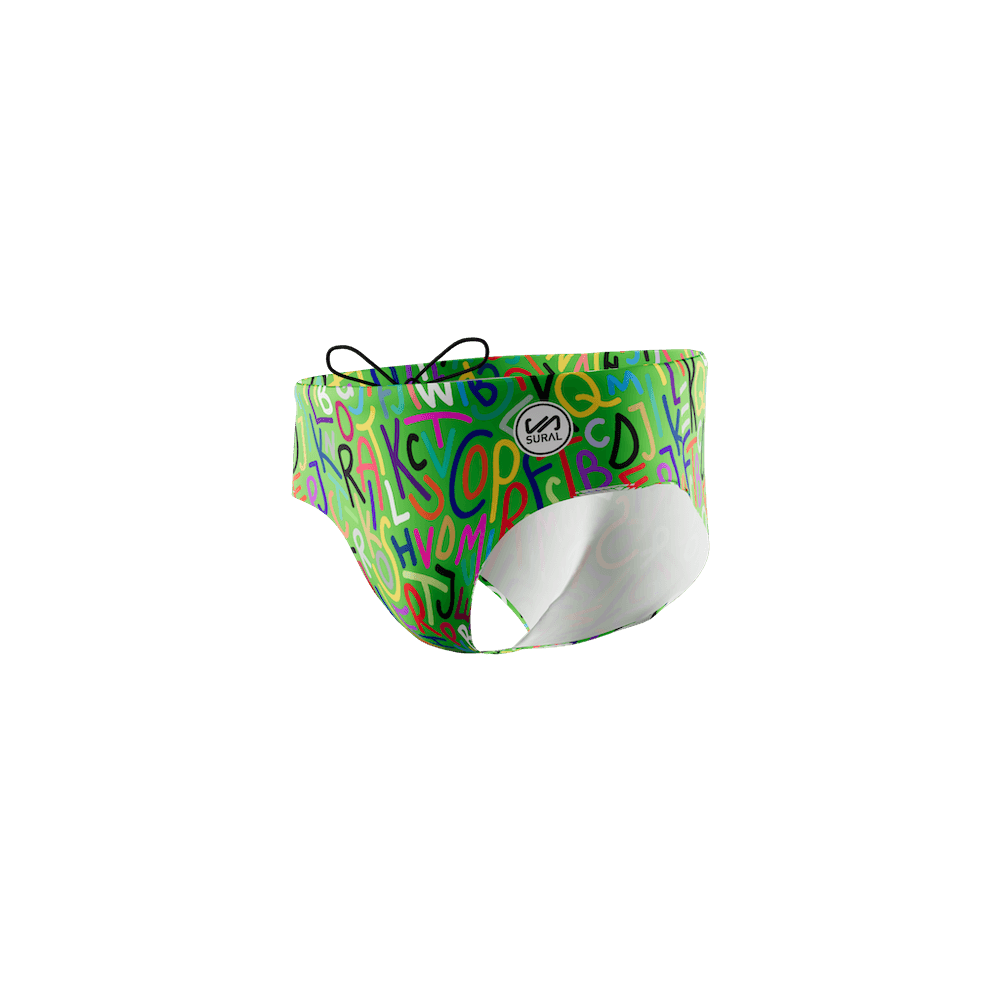 Slip Natación Hombre 10 cm WORDS COLOURS