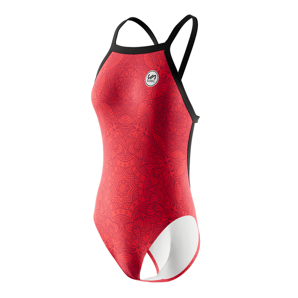 Bañador Natación Mujer Tirante Estrecho MANDALA