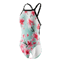 Bañador Natación Mujer Tirante Estrecho BLOSSOM