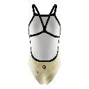 Bañador de Mujer Tirante Estrecho YELLOW DYE