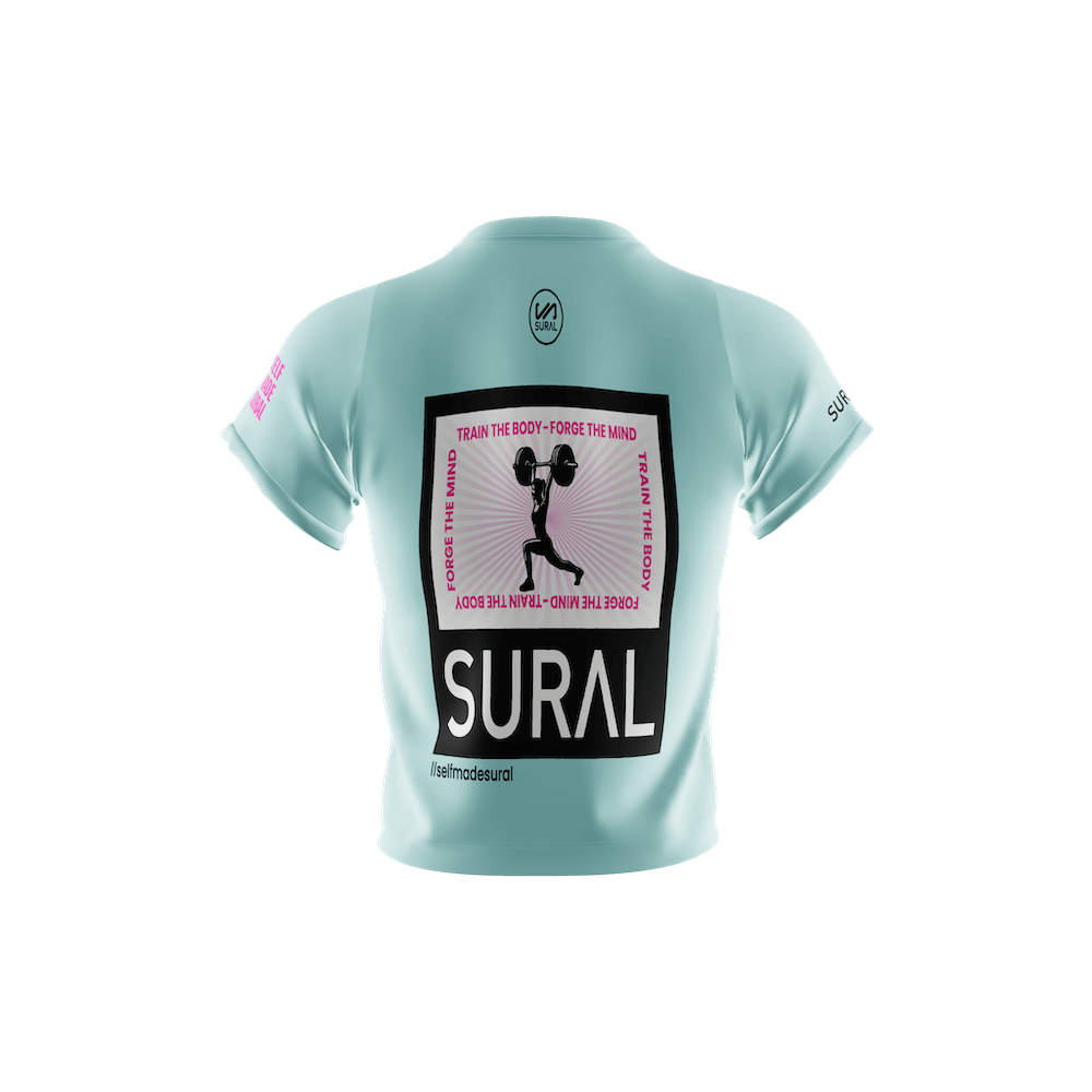 Camiseta Crop Top Manga corta Mujer XFIT CROP WOMAN SNATCH