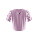 Camiseta Crop Top Manga corta Mujer XFIT CROP OLD SCHOOL