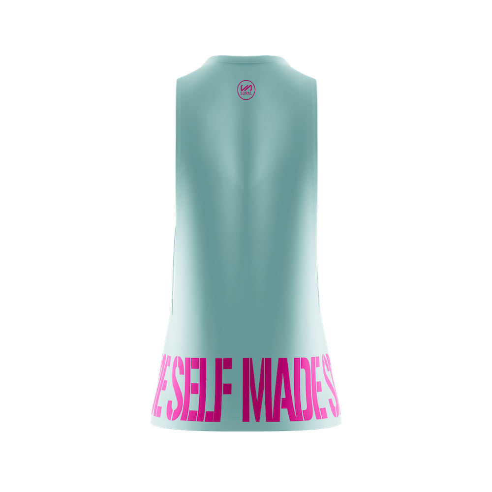 Camiseta Mujer Tirantes XFIT ROM-W LOGO SELF MADE