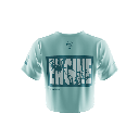 Camiseta Crop Top Manga corta Mujer XFIT CROP WOMAN ENGINE