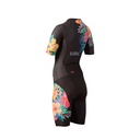 Mono Triatlón Mujer Abierto Manga Corta Cremallera frontal TAURUS