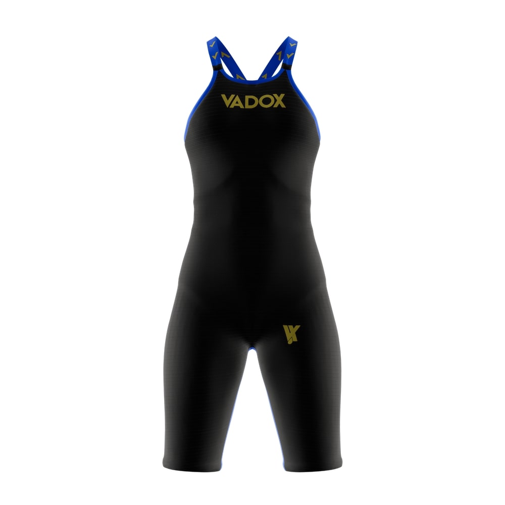 Vadox Bañador Competición Mujer F14 Open Back BLACK-ROYAL