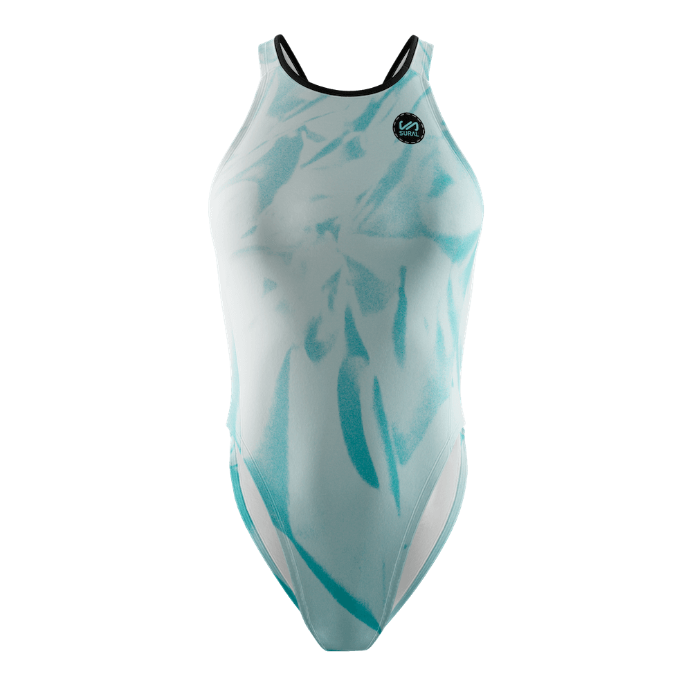 Bañador Natación Mujer Tirante Ancho MINT DYE