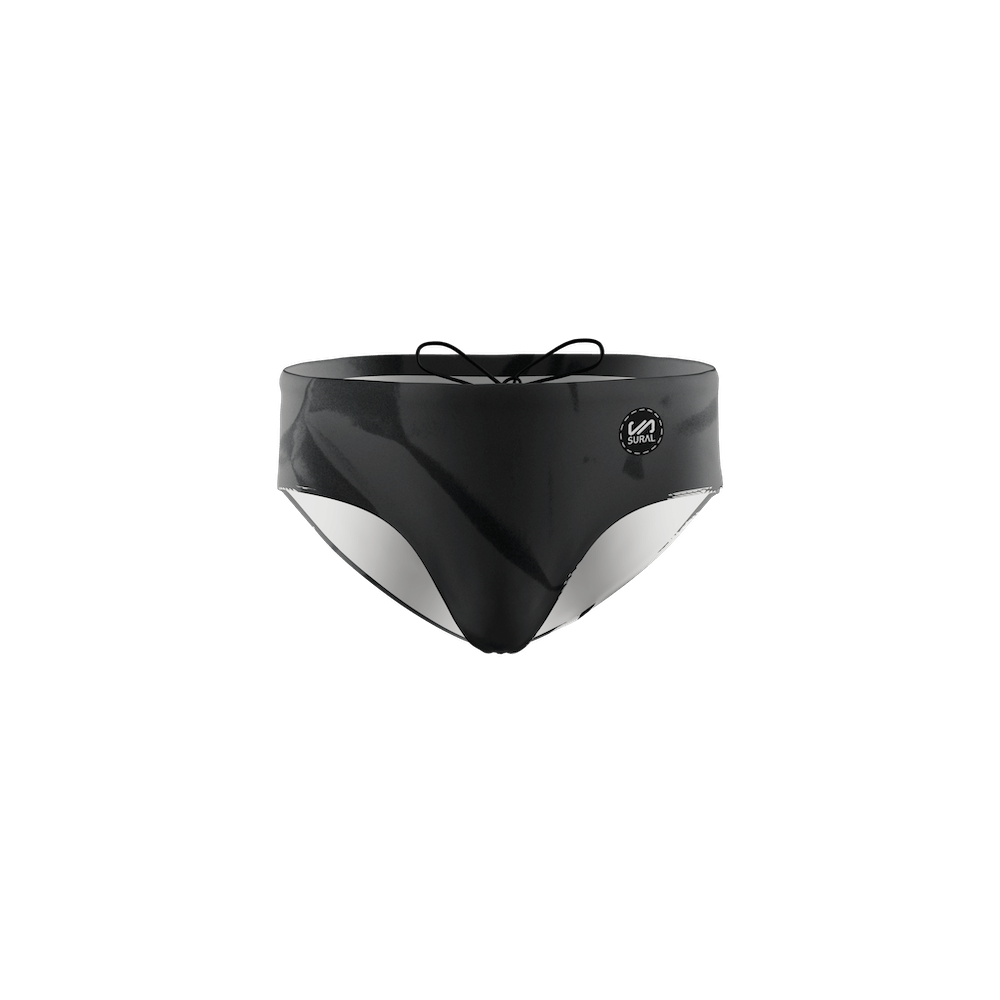 Slip Natación Hombre 10 cm BLACK DYE