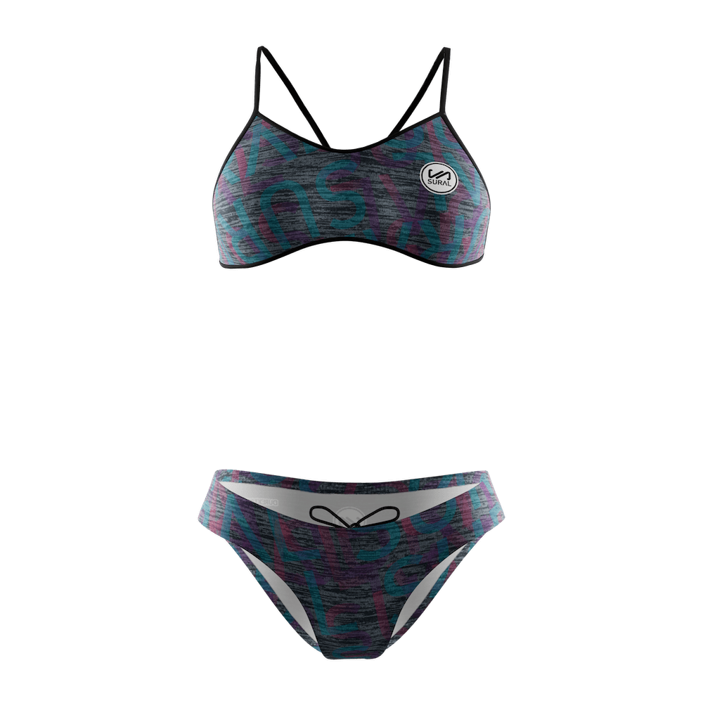 Bikini Natación Mujer Tirante Estrecho VIGORE WORDS