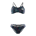 Bikini Natación Mujer Tirante Estrecho VIGORE WORDS