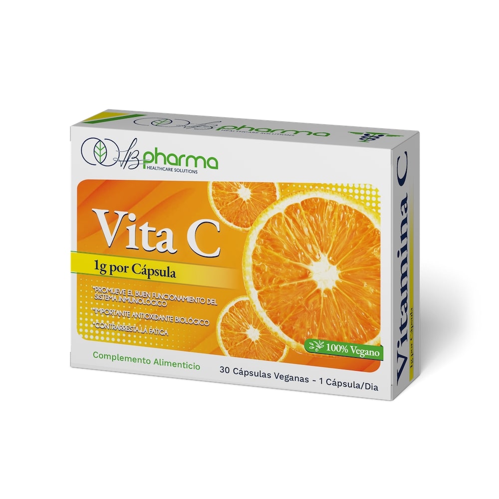 LB PHARMA VITAMINA C 30 CAPSULAS