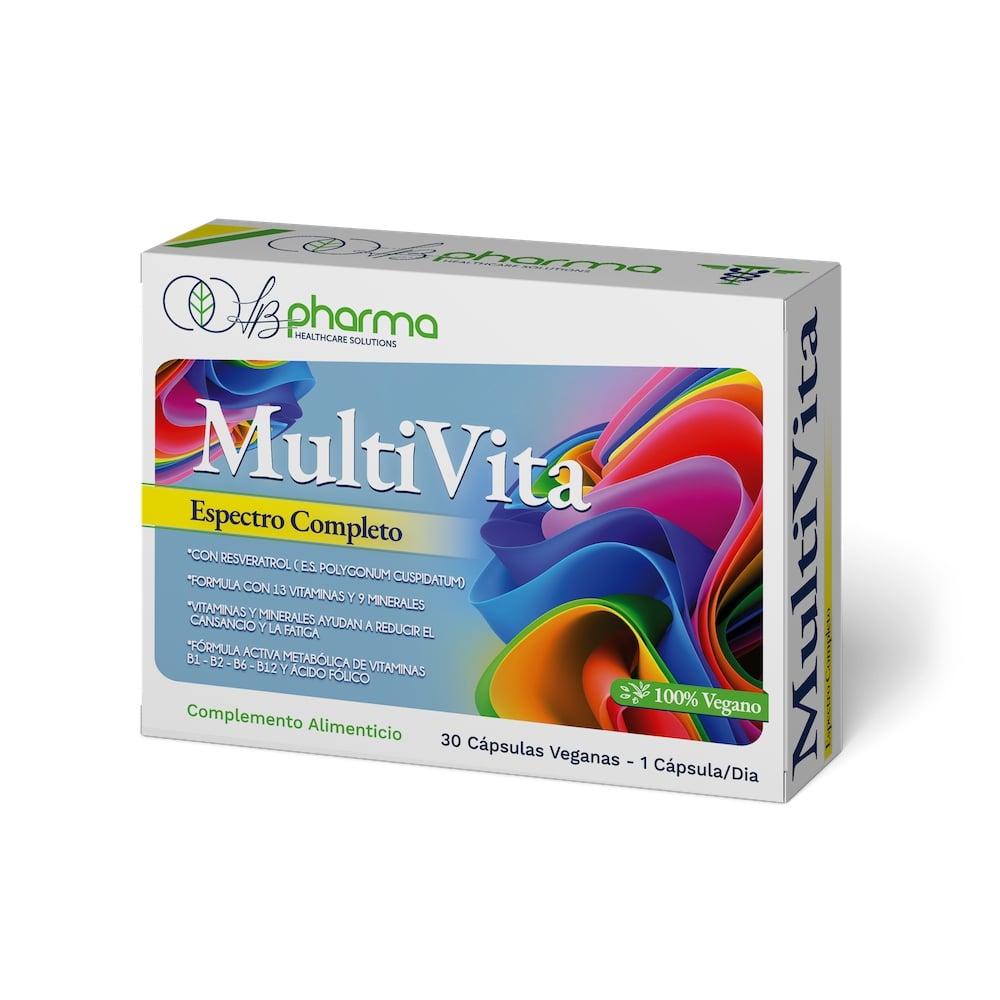 LB PHARMA MULTI VITA 30 CAPSULAS