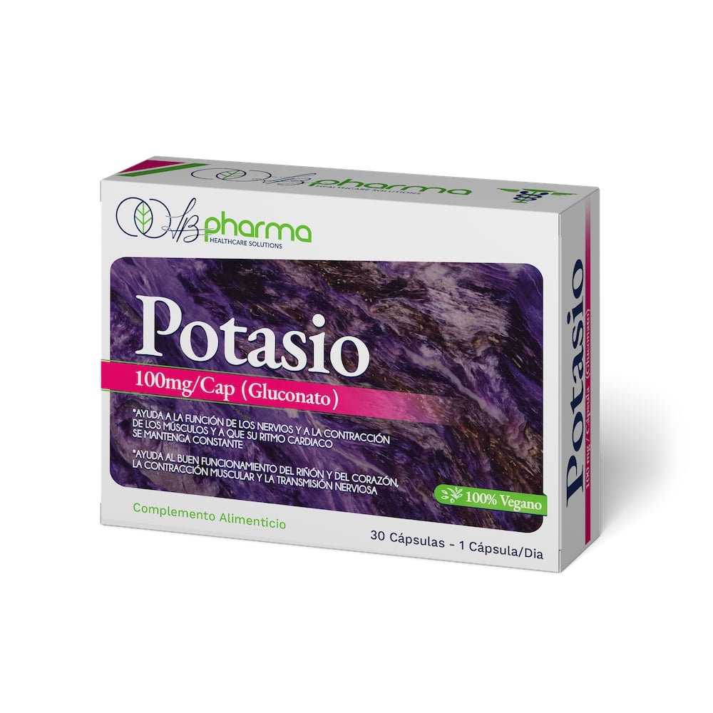 LB PHARMA POTASIO 90 CAPSULAS