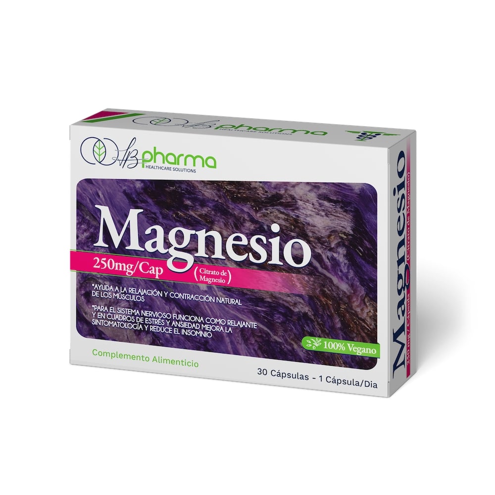 LB PHARMA MAGNESIO 30 CAPSULAS
