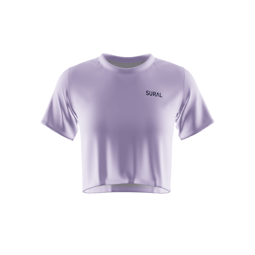 Camiseta Crop Top Manga corta Mujer XFIT CROP SELF MADE SURAL