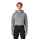 Sudadera Crop Top Cotton Capucha Woman - NOVA