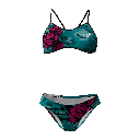 Bikini Natación Mujer Tirante Estrecho SKULL CAMOUFLAGE