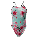 Bañador Natación Mujer Tirante Estrecho BLOSSOM