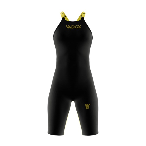 [11112141] Vadox Bañador Competición Mujer F14 Closed Back Black-Yellow