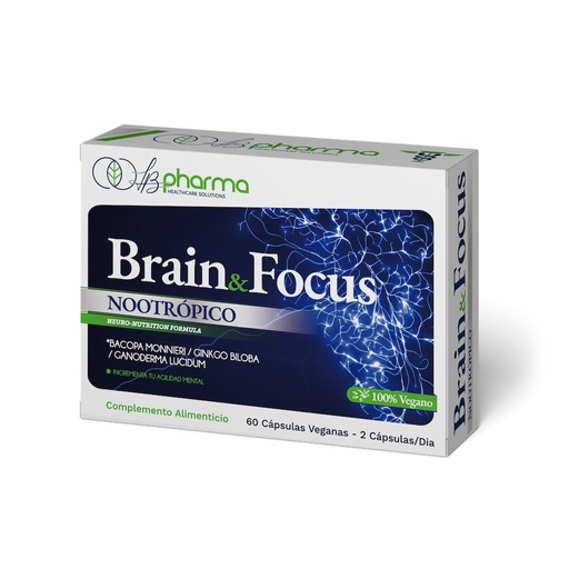 [LB-10] LB PHARMA BRAIN & FOCUS 60 CAPSULAS