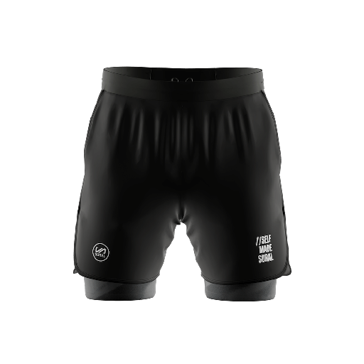 [XT-766] Pantalón Corto Hombre 9" + Malla + 3 Bolsillos Functional DRIVE