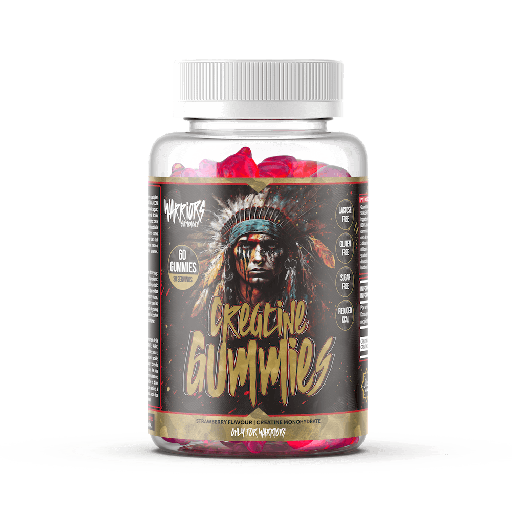 [WA-95] WARRIORS CREATINE GUMMIES STRAWBERRY 60 GUMMIES