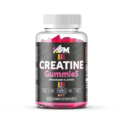 [KOM-67] KOM CREATINE GUMMIES STRAWBERRY 60 GUMMIES