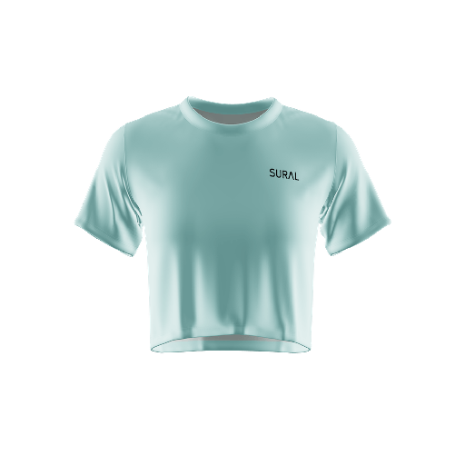 [XT-752] Camiseta Crop Top Manga corta Mujer XFIT CROP WOMAN JERK