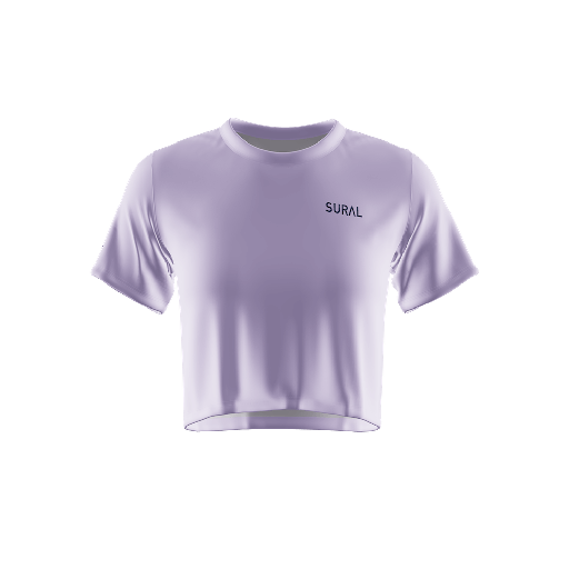 [XT-752] Camiseta Crop Top Manga corta Mujer XFIT CROP SELF MADE SURAL