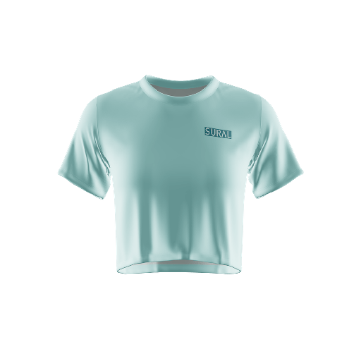 [XT-752] Camiseta Crop Top Manga corta Mujer XFIT CROP WOMAN ENGINE