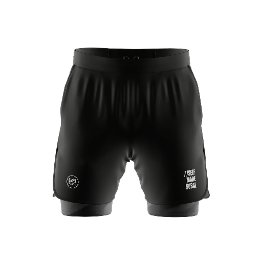 [XT-866] Pantalón Corto Hombre 9" + Malla Lycra + 3 Bolsillos Functional CLEAN